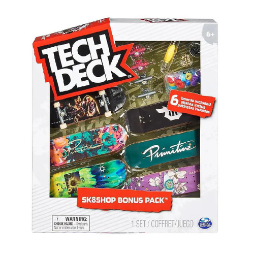 Skate Para Dedos - Pack Por 4 - Habitat - Tech Deck