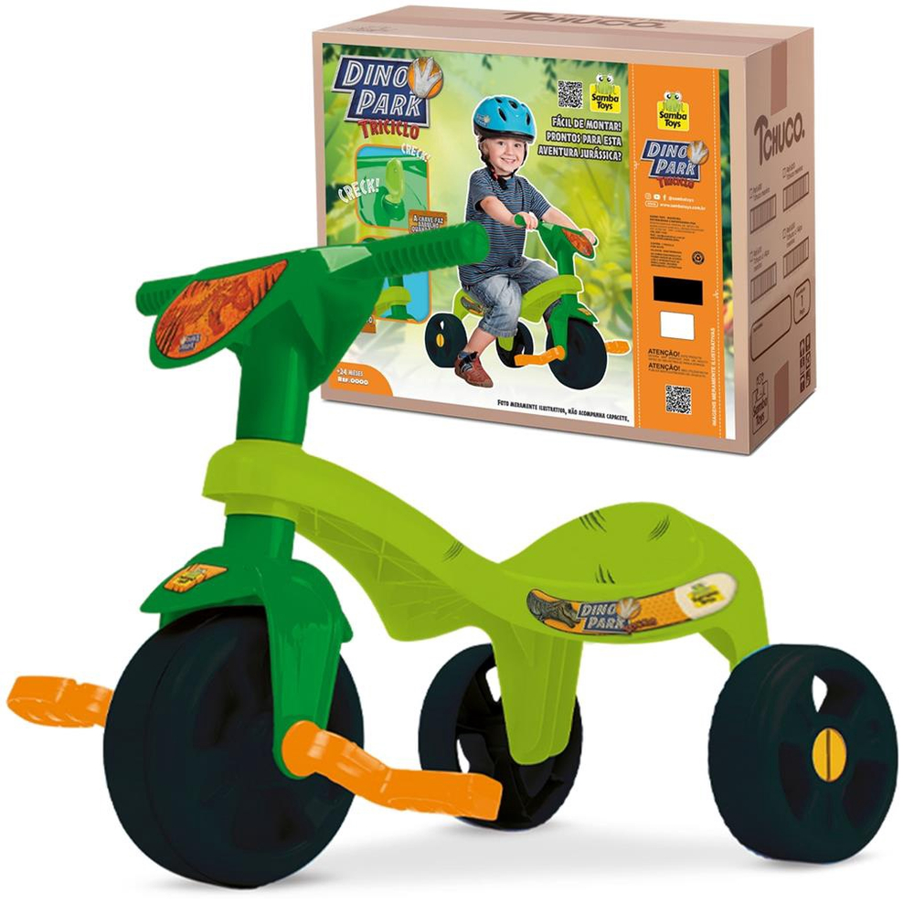 Triciclo Samba Toys Velotrol Triciclo Infantil, Motoca, Tchuco