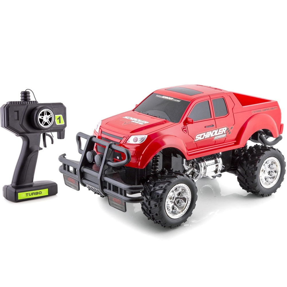 Carrinho de Controle Remoto Pick Up Monster Truck Polibrinq