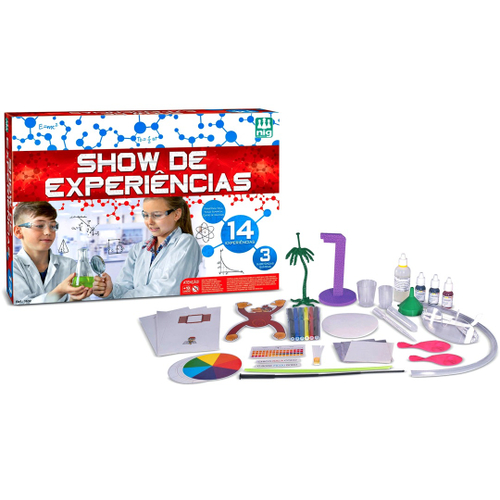 Jogo das Frações Edulig  Mini Cientista Brinquedos - Brinquedos