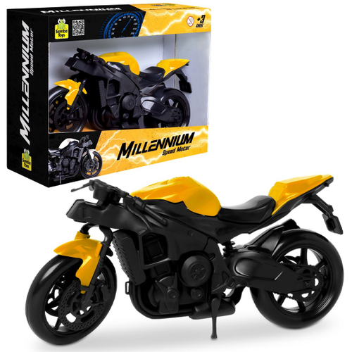 Moto infantil de brinquedo para corrida millenium