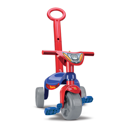 Motoca Triciclo Infantil Tico Bichos Rosa Menina Magic Toys em