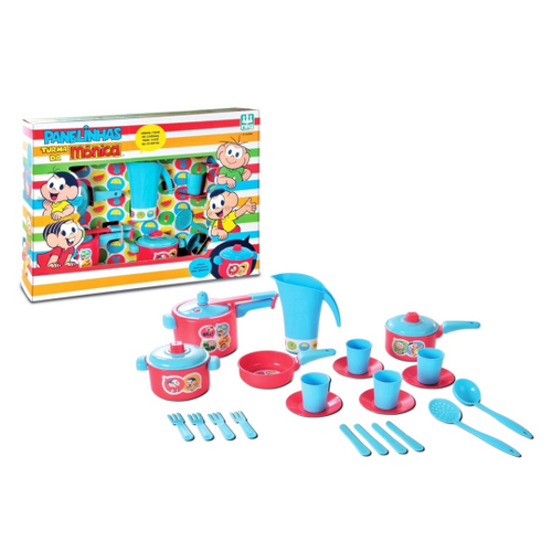 Panelinhas Infantil Kit Completo Com Comidinhas E Talheres Super Coloridos  E Chamativos- Acompanha 19 Itens- Brinquedos Anti Estresse em Promoção na  Americanas