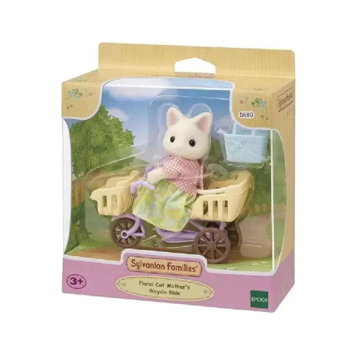 Sylvanian Families Passeio De Bicicleta Mamae Gato 5680 na Americanas Empresas