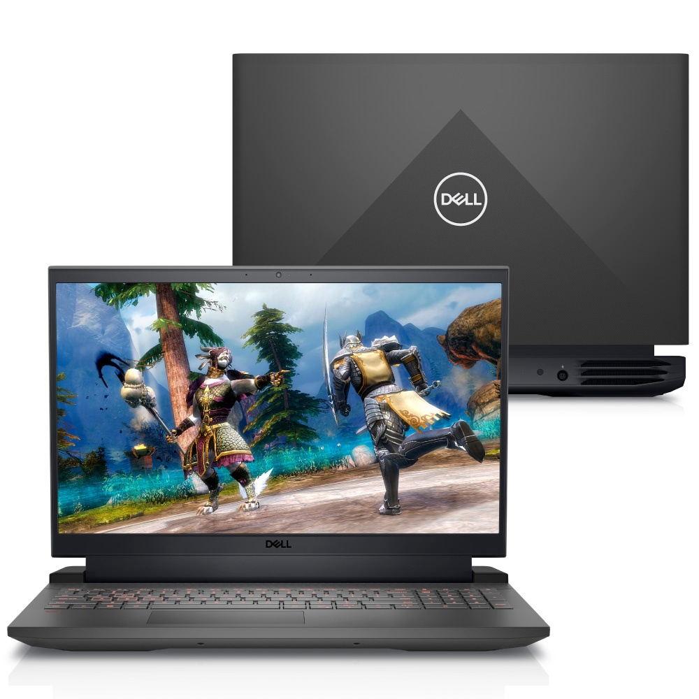 Notebook Gamer Dell i5-12500H 8GB SSD 256GB Geforce RTX 3050 Tela 15.6" FHD Linux - G15-i1200-U10P