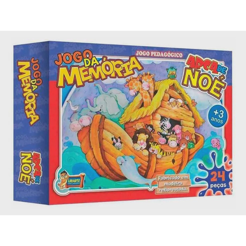 Quebra Cabeça Infantil Arca De Noé Em Madeira mdf Puzzle Jogo