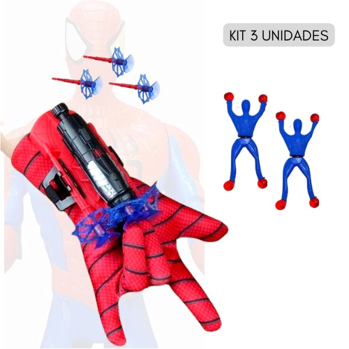 Boneco de Montar Super Herói - Homem Aranha Defensor Vermelho no Shoptime