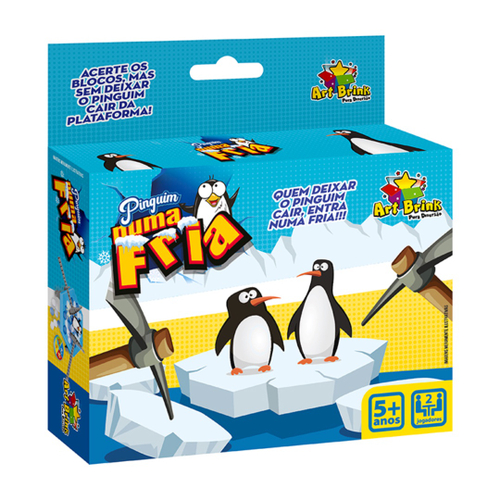 Brinquedo Jogo Pinguim Numa Fria Quebra Gelo Pequeno Oferta