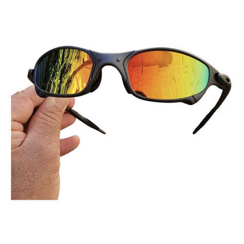 Óculos de Sol Juliet X-Metal Lentes Arco Iris Metal Polarizadas