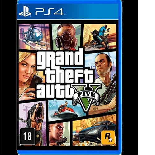 Jogo Gta 5 Grand Theft Auto V Para Ps5 Mídia Física na Americanas Empresas