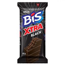 Wafer Recheio e Cobertura Chocolate Lacta Bis Black Xtra Pacote 45g é boa?