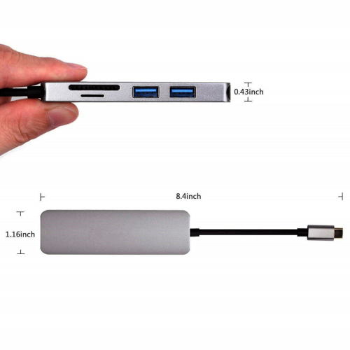 Dock station para laptop tipo c usb 3 0 hdmi 4k usb hub para laptop