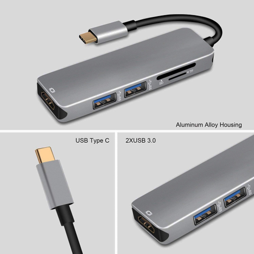 Dock station para laptop tipo c usb 3 0 hdmi 4k usb hub para laptop