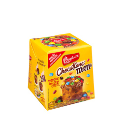 Mini Chocotone Bauducco M&M 80g Menor preço em Mini Chocotone Bauducco M&M 80g
