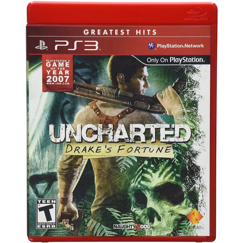 Jogo Uncharted 3 - Ps3 - Mídia Física - Capa Raríssima