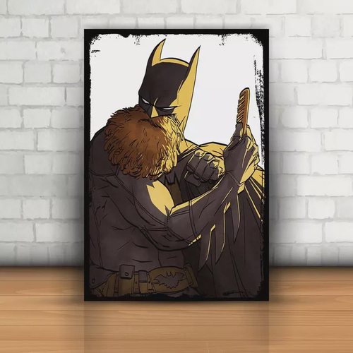 Placa Decorativa batman mdf 20x30cm em Promoção na Americanas