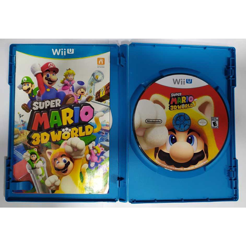 Jogo Super Mario 3D World Nintendo Wii U Mídia Física Original (Seminovo) -  Machado Games - Tudo de Tecnologia e Games!