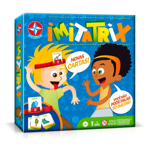 Jogo De Tabuleiro Imitatrix Estrela Original Crianças + 5 Anos