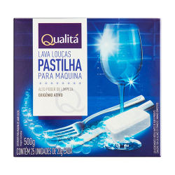 Menor preço em Pastilhas Para Máquina de Lavar Louça Qualitá 500g
