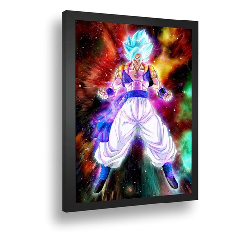 Quadro decorativo Goku super saiyajin Dragon Ball