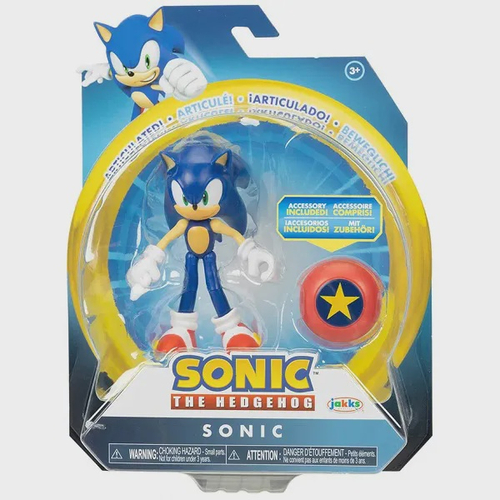 Boneco Sonic The Hedgenog Super Sonic Articulado - Candide