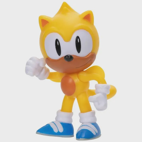 Sonic - Boneco do Super Sonic - 3402 - Candide - Real Brinquedos