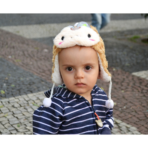 Touca Infantil Bichinhos Quente Gorro Alças Aquecer Criança Pelúcia em  Promoção na Americanas