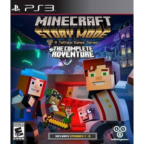 Minecraft Story Mode Season 1 e 2 + DLCs - PS5 - Tróia Games Locadora