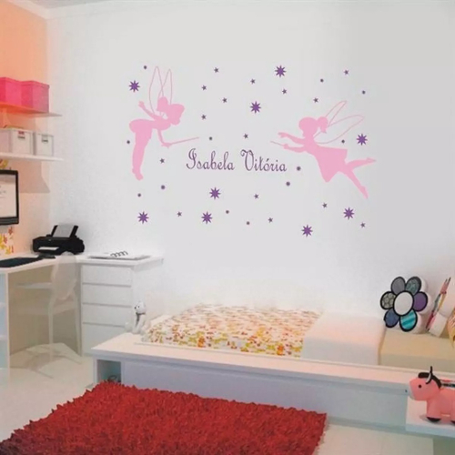 Adesivo Decorativo Salão + Nome Personalizado