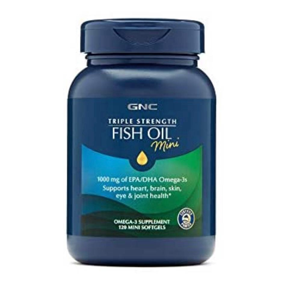 Ômega 3 com 1000 mg epa/dha gnc 120 mini softgels em Promoção na Americanas