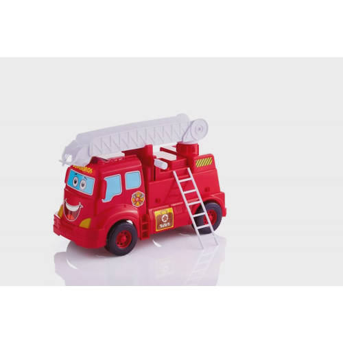 Kit Com 4 Veículos Bombeiros Em Ação - Conjunto Bombeiro Com Onibus E  Caminhões - Caminhão Fire Recue - Brinquedo Carrinho Infantil