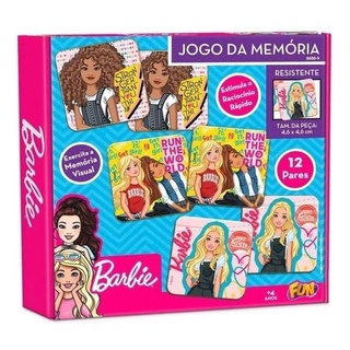 Barbie Jogo da Memória - Fun 8688-9 em Promoção na Americanas