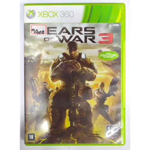 Gears of War 3 - Jogo xbox 360 Midia Fisica em Promoção na Americanas