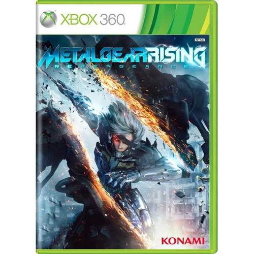 Metal Gear Rising Revengeance - Jogo XBOX 360 Midia Fisica