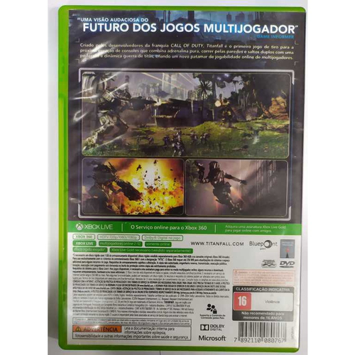 Titanfall Xbox 360 Em Português Jogo Online Mídia Física