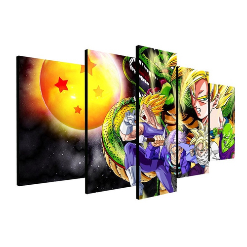 Quadro Decorativo Dragon Ball Z Goku Super Sayajin 1 peça m13