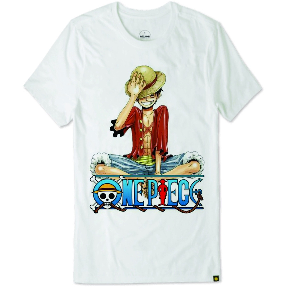 Camiseta de anime One Piece Monkey d. Luffy - modelo 4 em Promoção na  Americanas