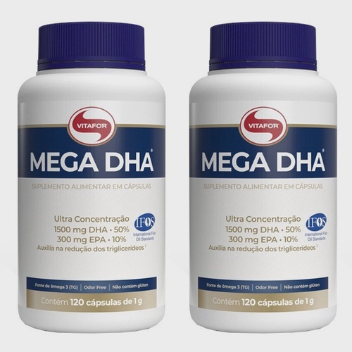 Mega DHA 1500mg 60 Cápsulas - Vitafor