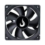 Cooler Fan 80Mm Risemode Black 1500 Rpm 12V Molex Ventoinha