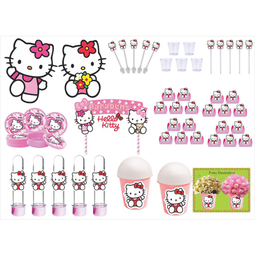 Jogo de Jantar Hello Kitty 17 Peças - Rosita em Promoção na Americanas