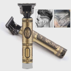 Máquina de Cortar Cabelo e Barbeador Aparador Profissional Elétrico Recarregável USB Vintage Retro é boa?