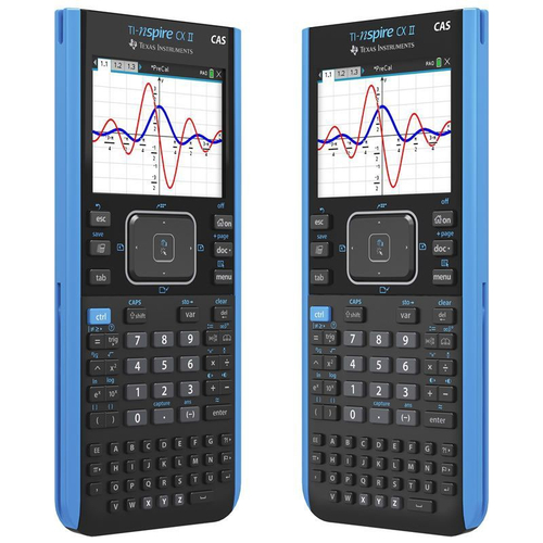 Texas Instruments Calculadora gráfica colorida TINspire cx ii cas com