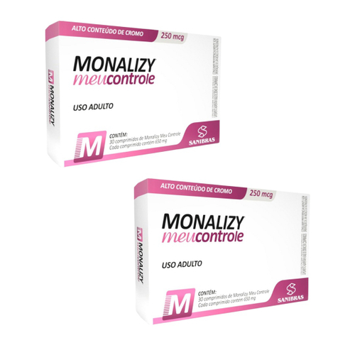 Monaliz 650mg com 30 cápsulas Sanibras