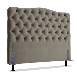 Cabeceira De Cama Box Casal 138cm Larhome Dunas Suede Veludo Marrom Claro Menor preço em Cabeceira De Cama Box Casal 138cm Larhome Dunas Suede Veludo Marrom Claro