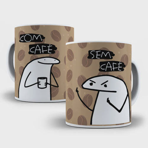 Caneca Flork Memes Engraçados - Ironia É Gostar Do Cheiro