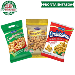 Amendoim Japonês Mendorato /Grelhaditos ou Crokíssimo Santa Helena salgado Menor preço em Amendoim Japonês Mendorato /Grelhaditos ou Crokíssimo Santa Helena salgado