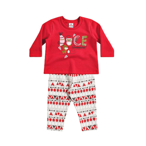 Conjunto de frio infantil 2024 brandili