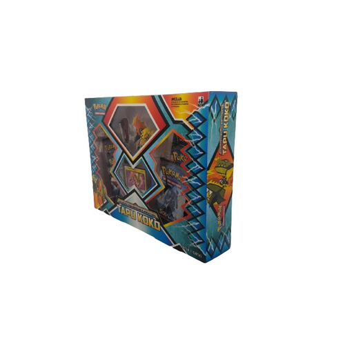 Pokemon Box Tapu Koko Miniatura Cards Broche Tcg Sol e Lua em Promoção na  Americanas