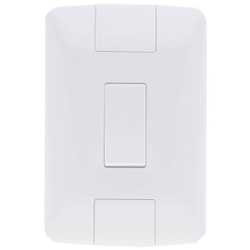 Conjunto Montado Aria 4x2 1 Interruptor Simples 6a Vertical 250v Tramontina Menor preço em Conjunto Montado Aria 4x2 1 Interruptor Simples 6a Vertical 250v Tramontina