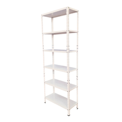 Estante de Aço 6 Prateleiras 30x67cm Multiuso Branca - bms Móveis é boa?
